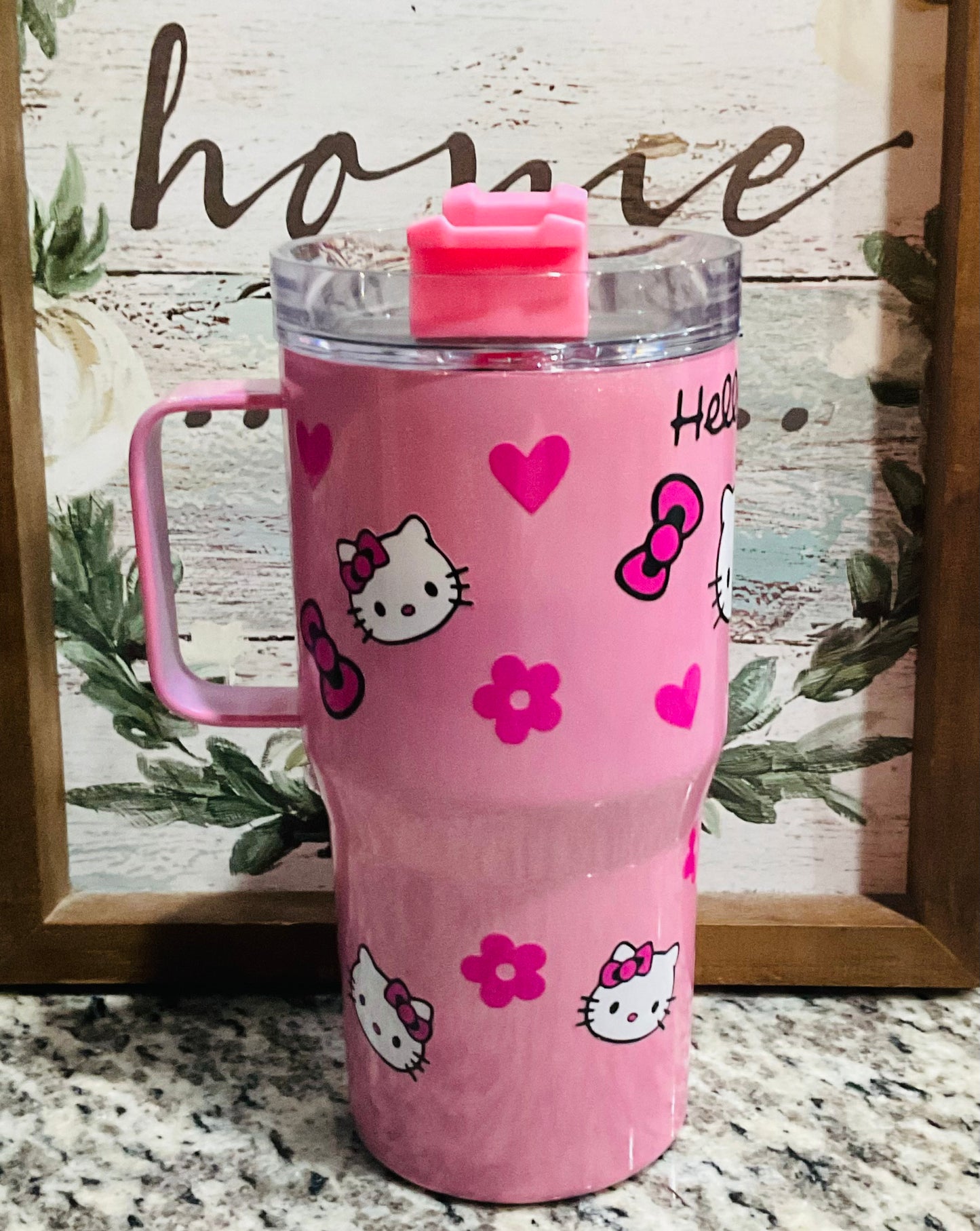 Kitty stainless steel 20 ounce Tumbler￼￼￼￼