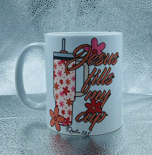 Jesus fills my cup Mug