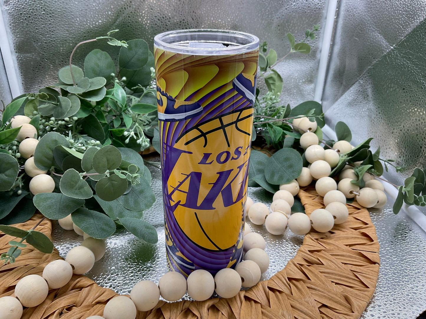 Basketball team tumbler