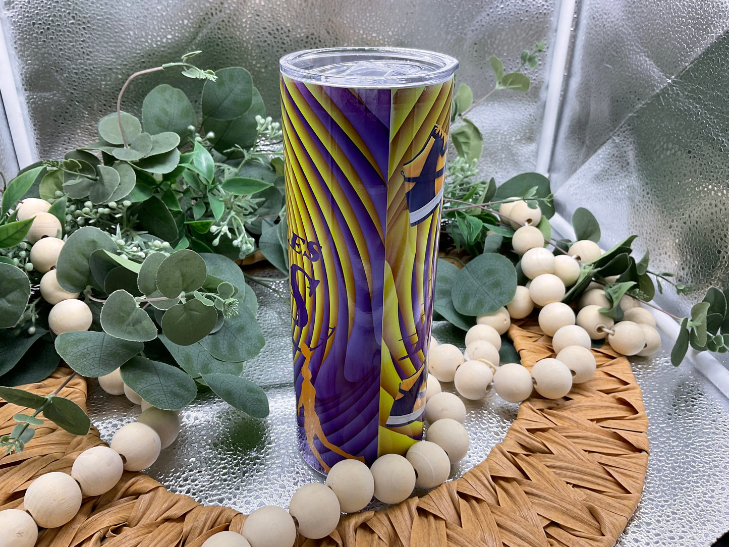 Basketball team tumbler