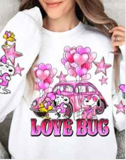 LOVE BUG Valentine's Day Sweater