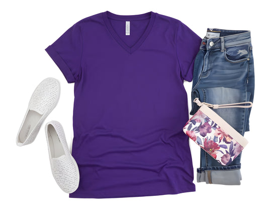 BLANK V-NECK T-SHIRT (PRE-ORDER)