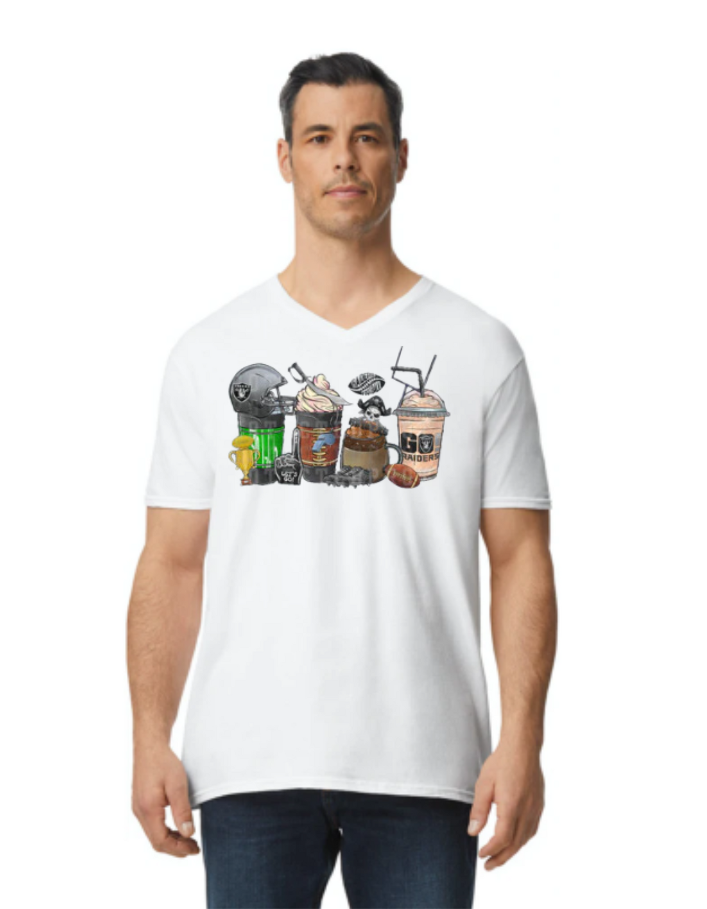 Football CUPS T-SHIRT