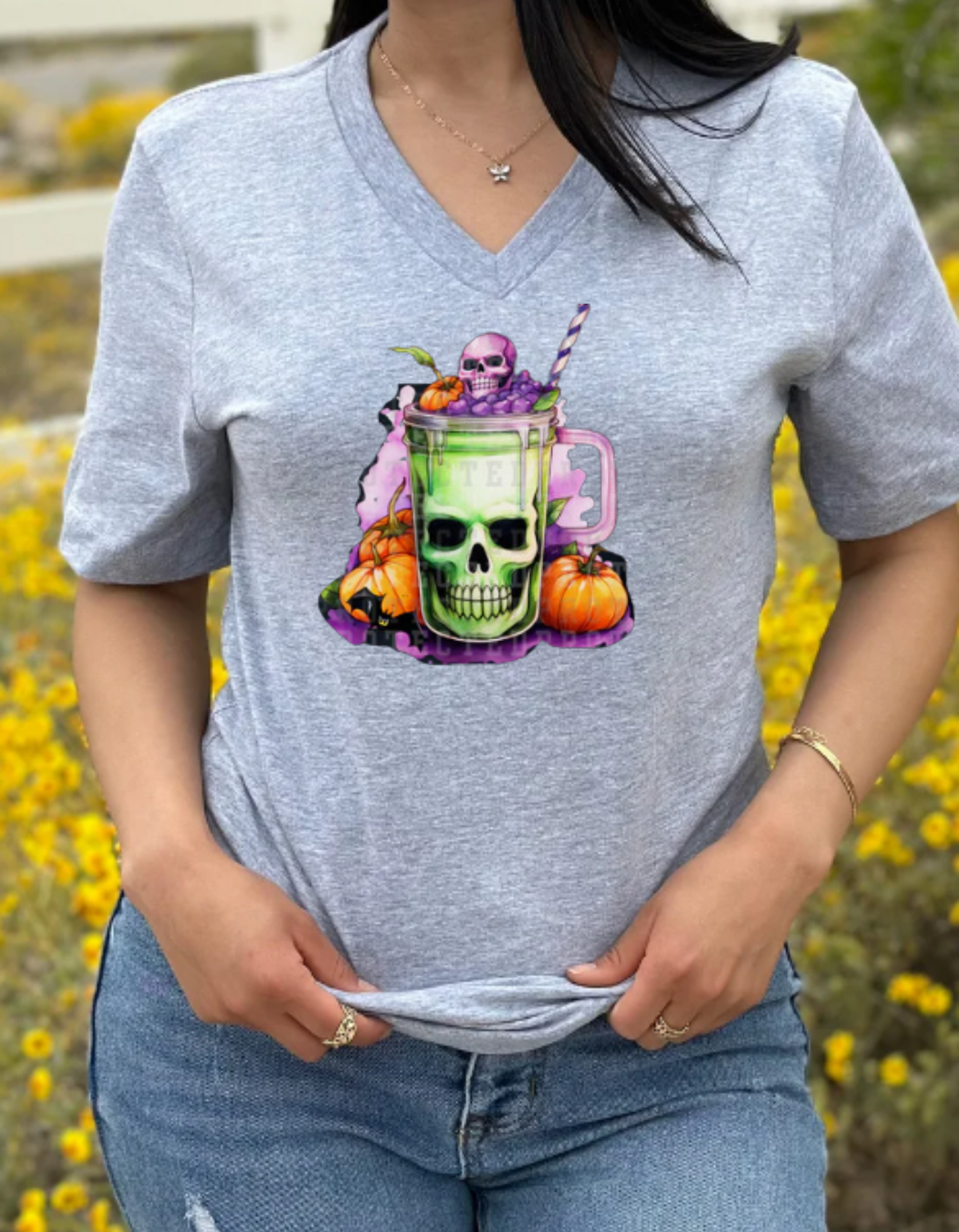 SKULL PUMKIN CUP Halloween