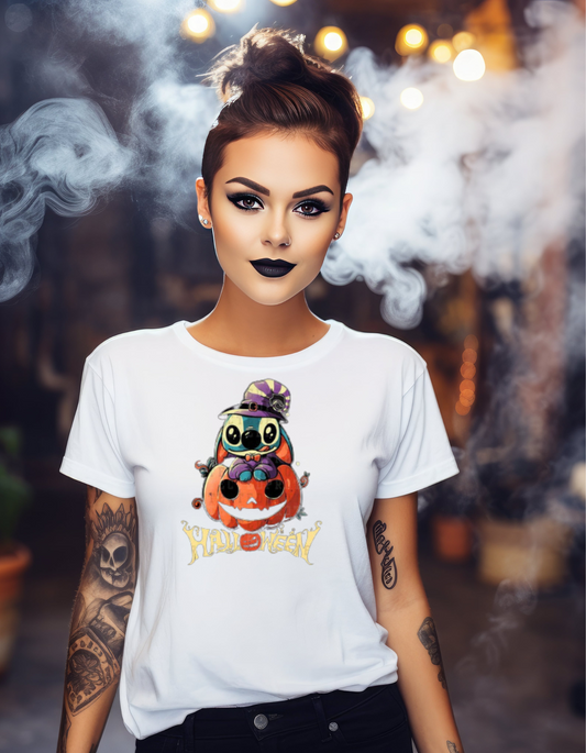 STITCH PUMKIN T-SHIRT