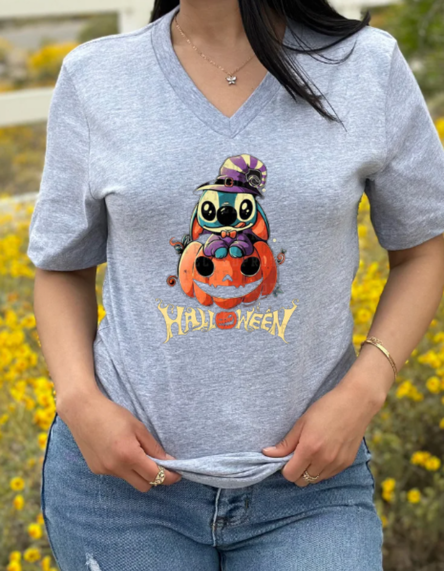 STITCH PUMKIN T-SHIRT