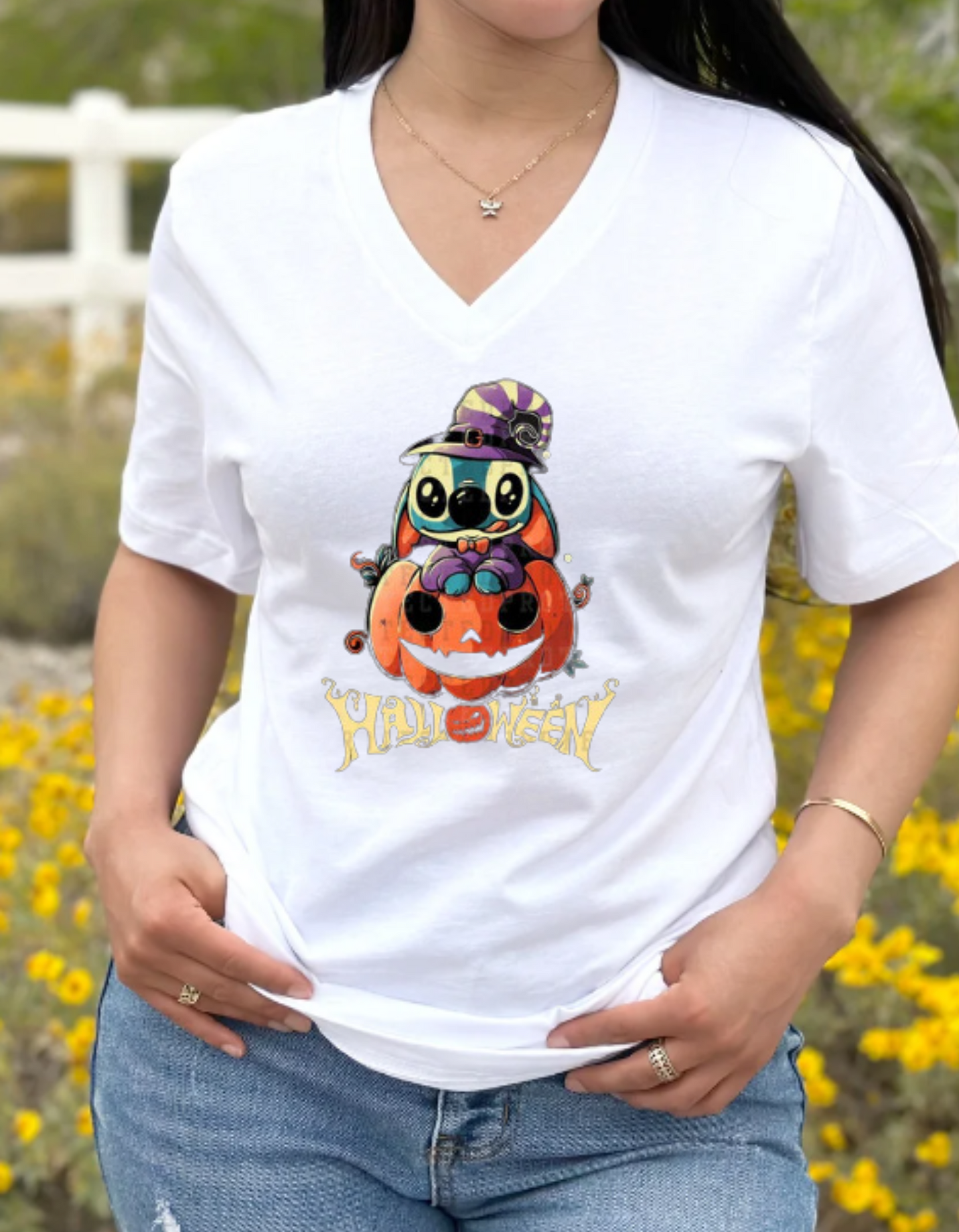 STITCH PUMKIN T-SHIRT