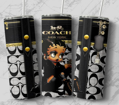 Betty Boop Coach Tumbler