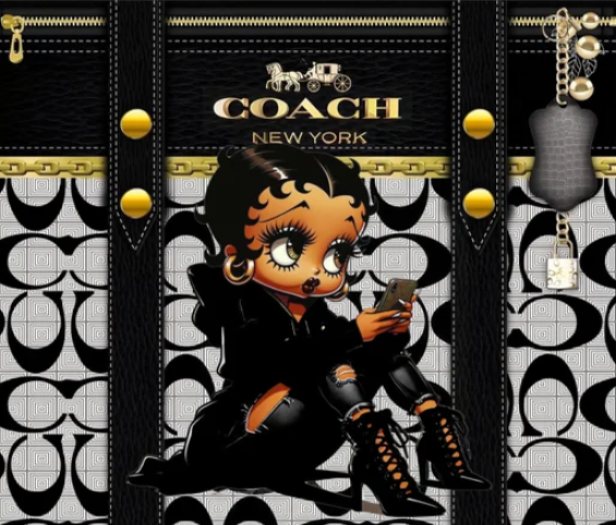 Betty Boop Coach Tumbler