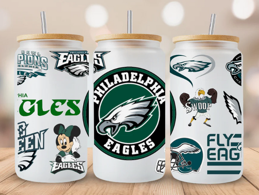 Mouse Football Glass Tumbler