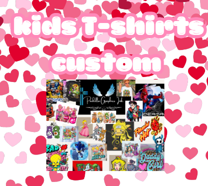 CREATE YOUR CUSTUM KIDS T-SHIRT k3
