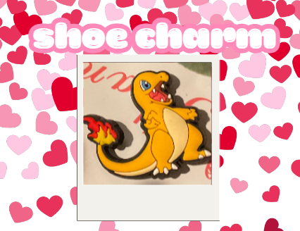 Dino Shoe Charm