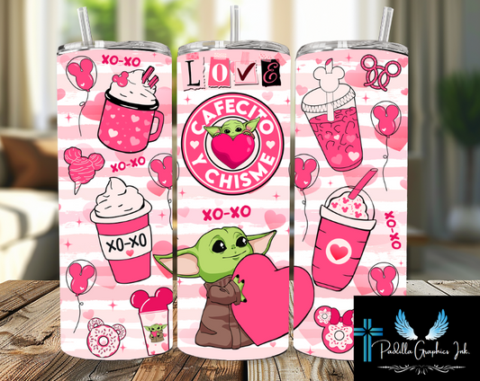 Valentine's day 20 oz tumbler