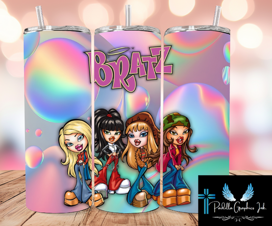 Bratz 20 oz tumbler