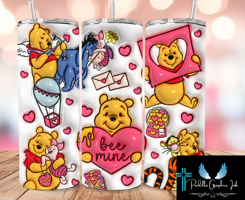 Valentine's day 20 oz tumbler