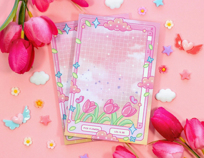 Tulip Dreams Notepad