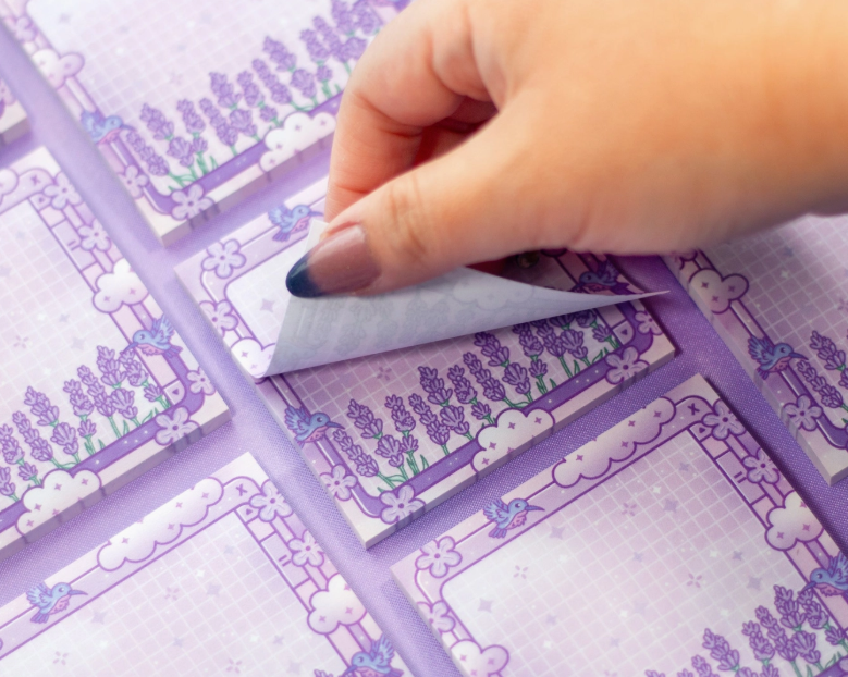 Lavender Dreams Sticky Notes