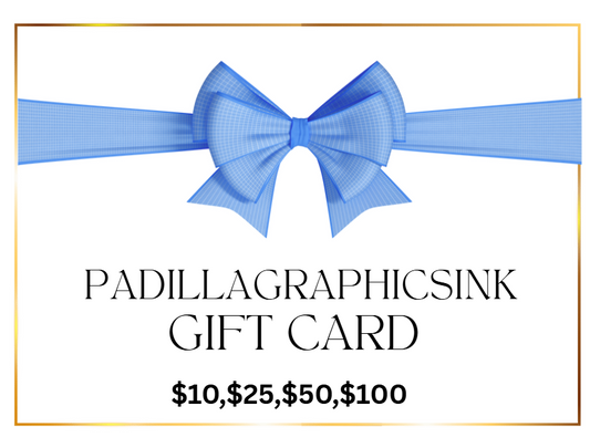 Padilla Graphics Ink Gift Card