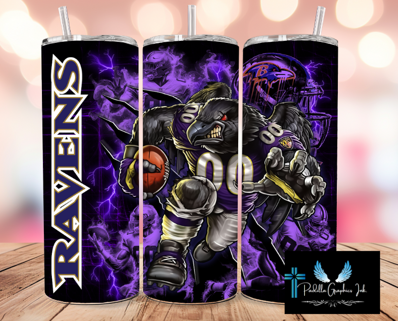 FOOTBALL TEAM 20OZ TUMBLER