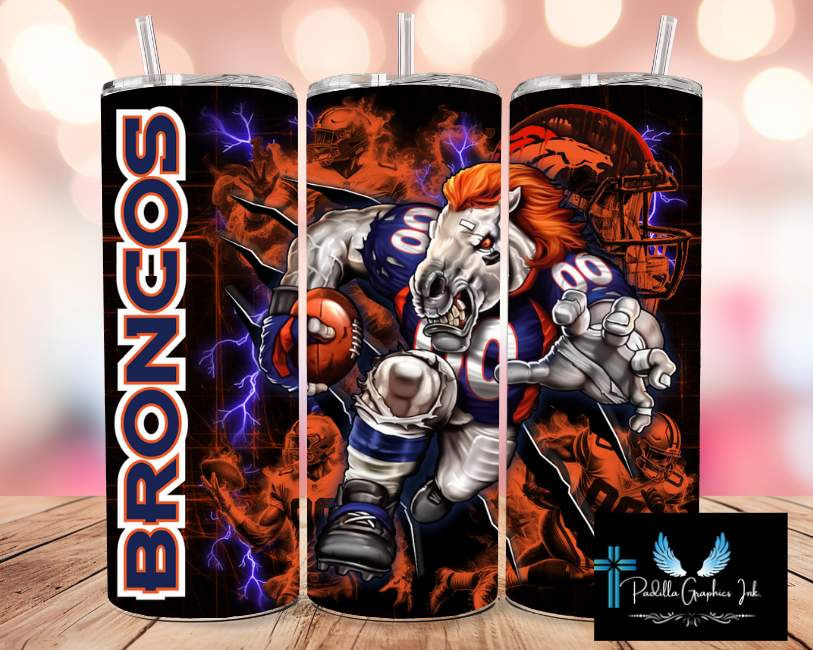 FOOTBALL TEAM 20OZ TUMBLER