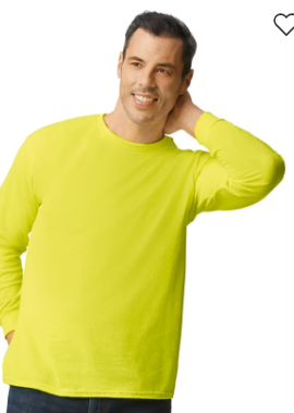 BLANK LONG SLEEVE CREW NECK NO DESIGN (PRE-ORDER)