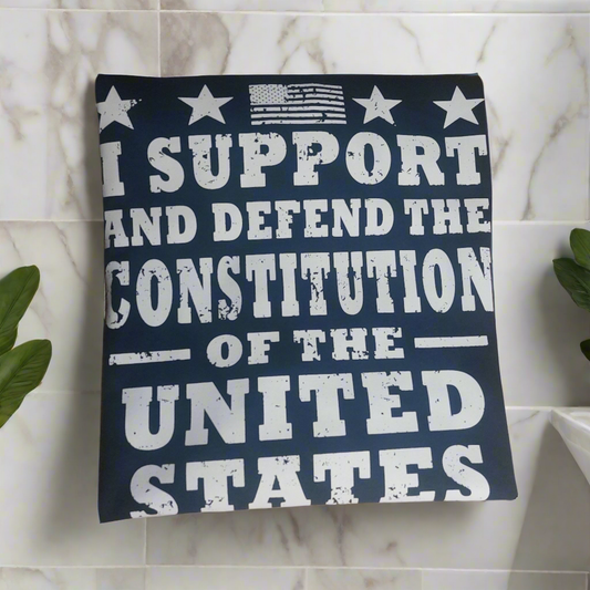 I support and defend the constitution of the USA T-shirt crew-neck ready to go