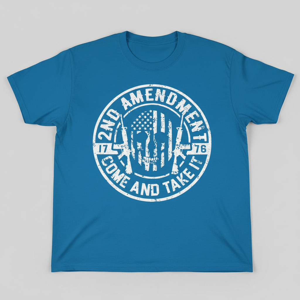 2nd Come and get it T-shirt Crew-neck ready to go #1142