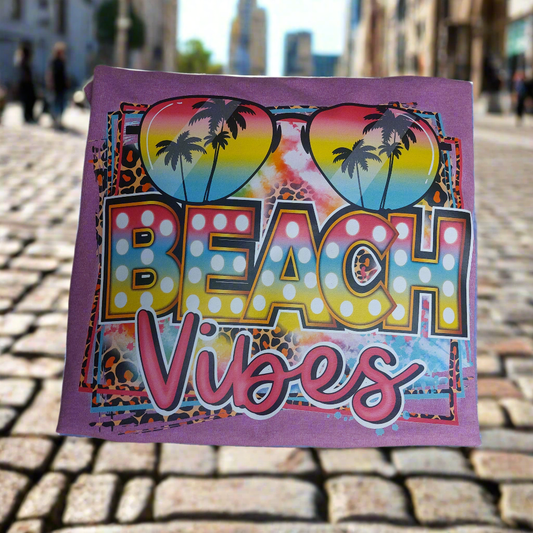 Beach Vibes t-T-shirt V-neck ready to go