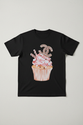 Cup cake CC T-shirt Crew-neck ready to go #1154