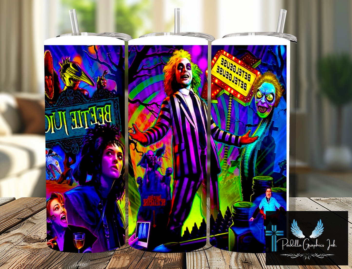 Beetle J 20oz tumbler Halloween