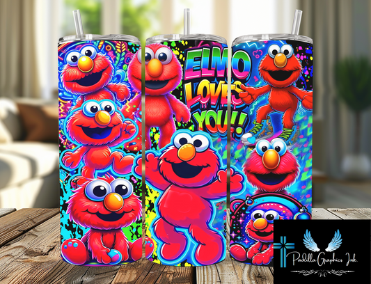 El-mo 20 oz tumbler