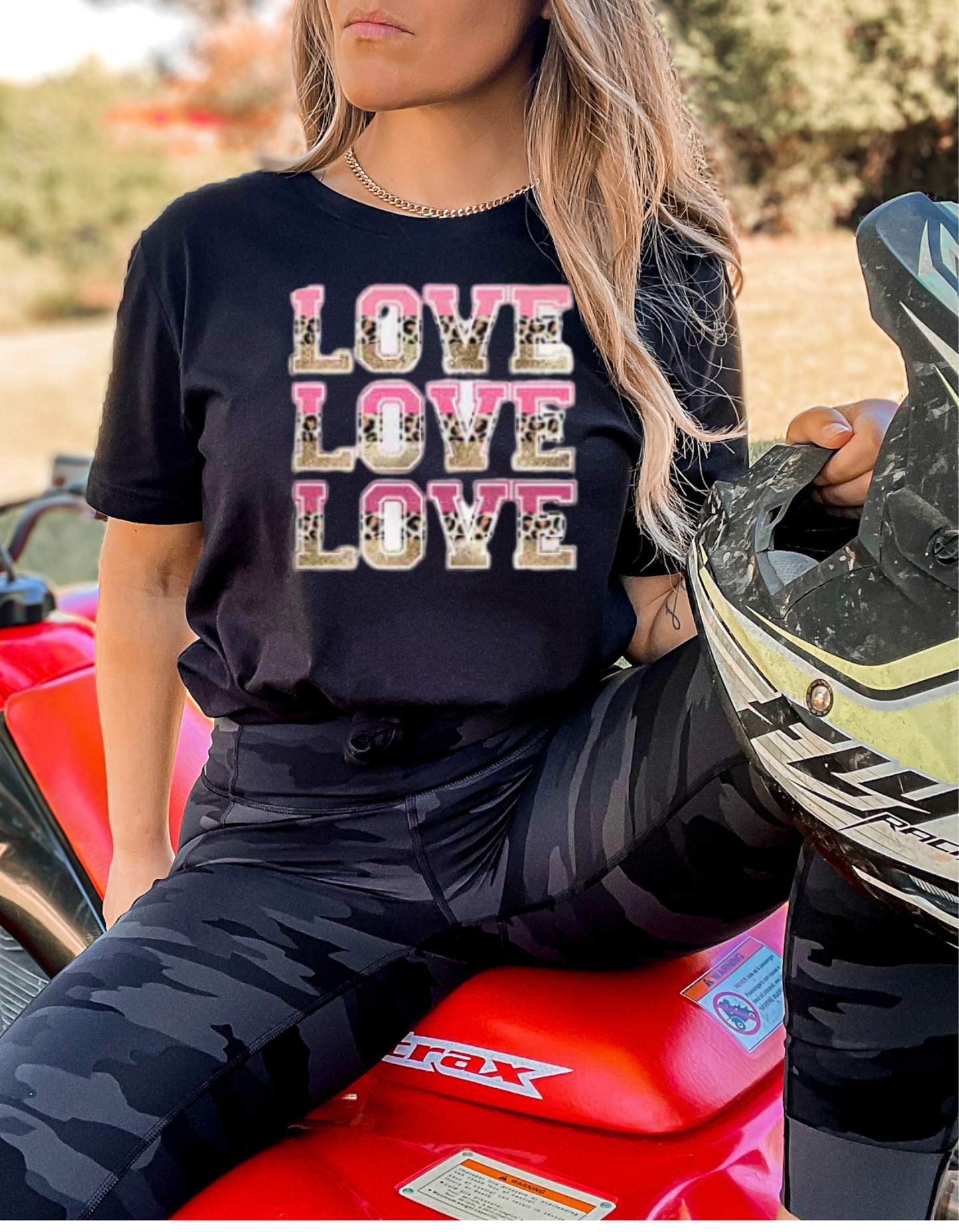 "Love, Love, Love" T-Shirt