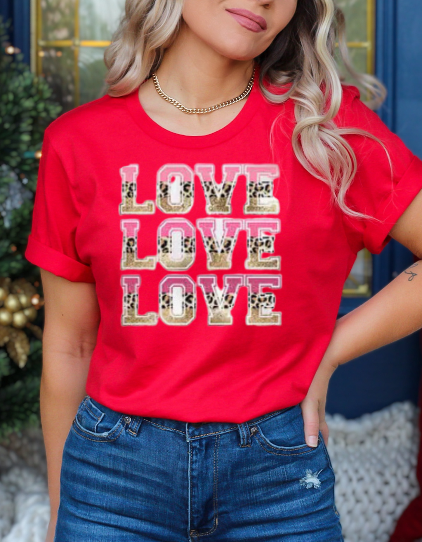 "Love, Love, Love" T-Shirt