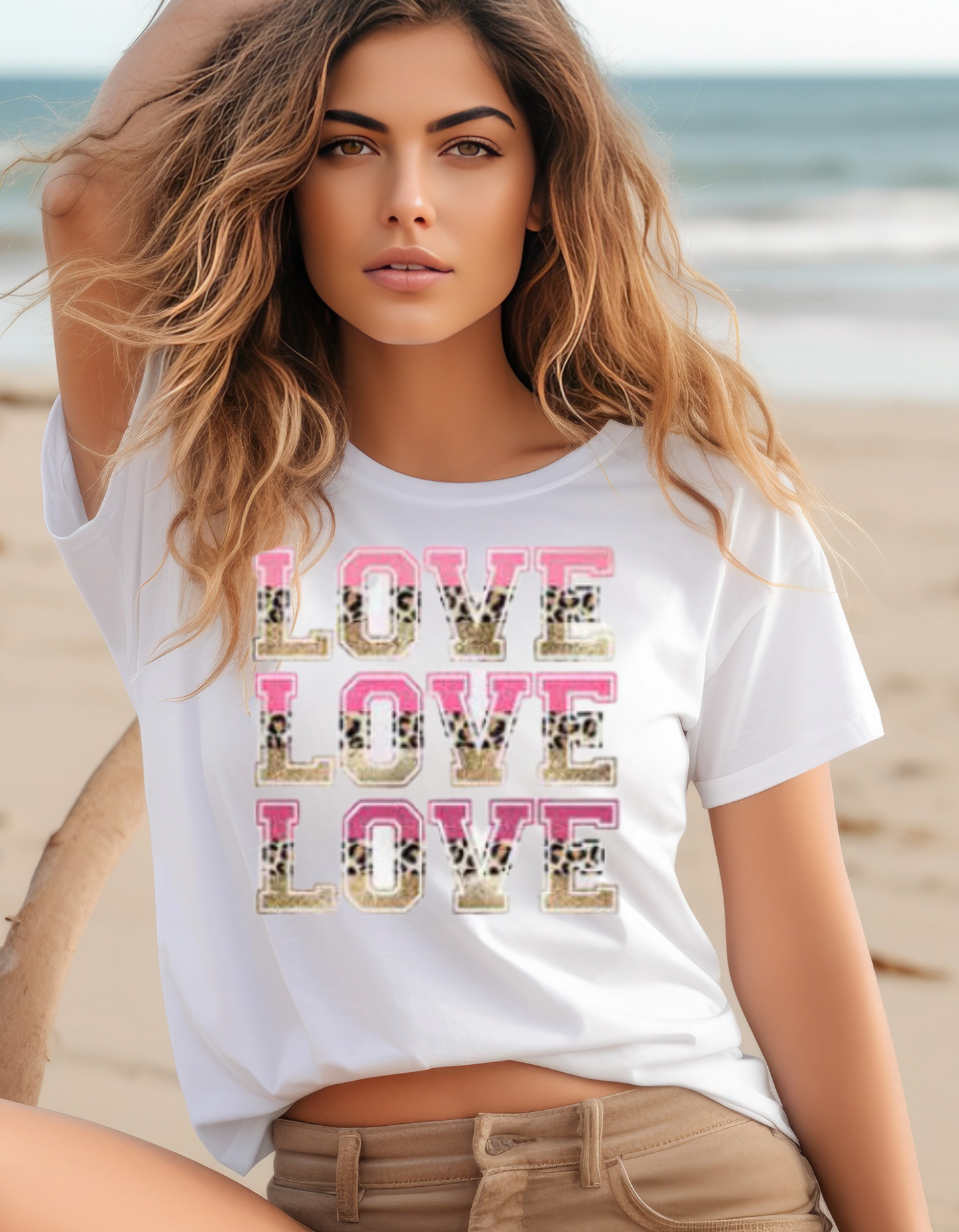 "Love, Love, Love" T-Shirt