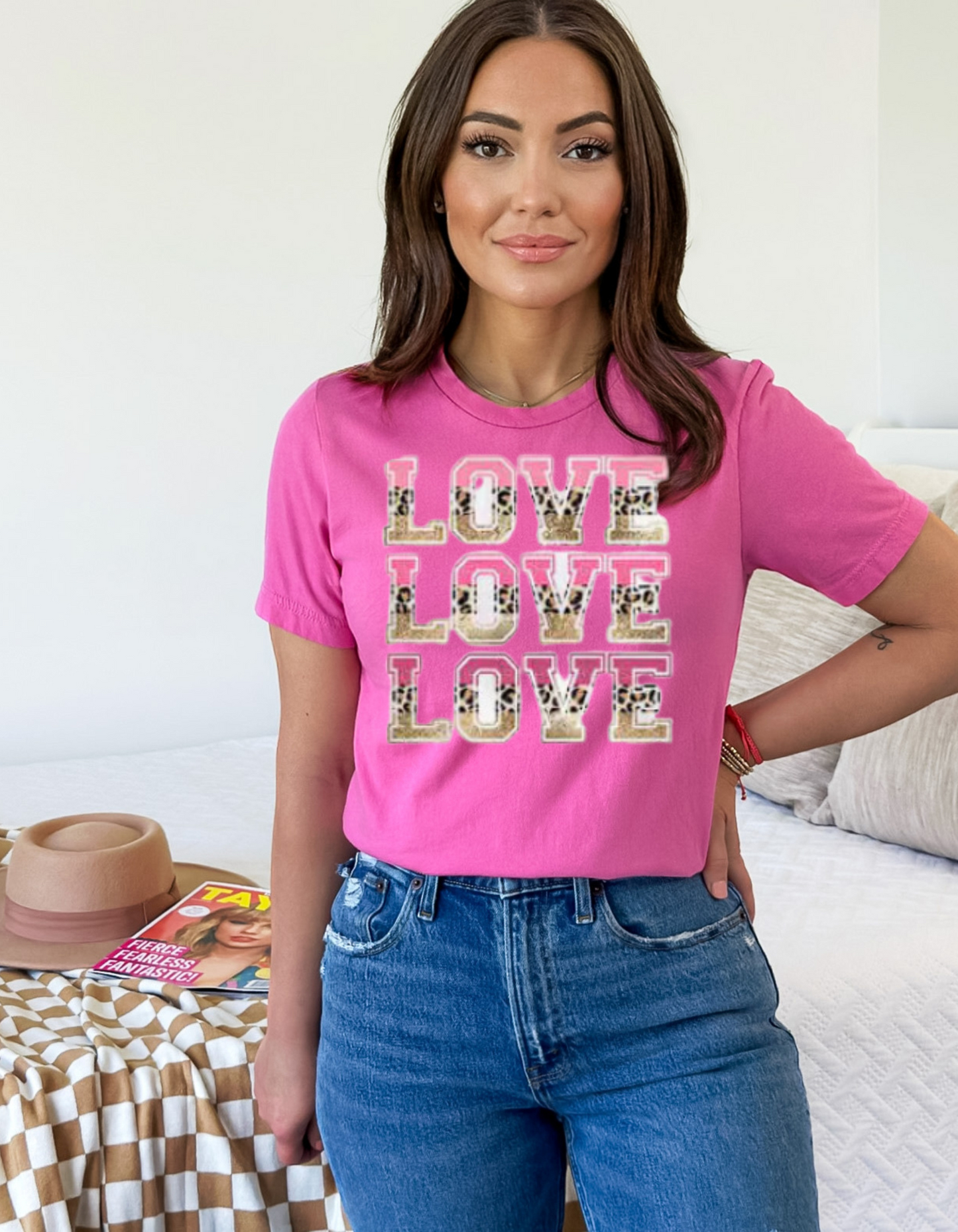 "Love, Love, Love" T-Shirt