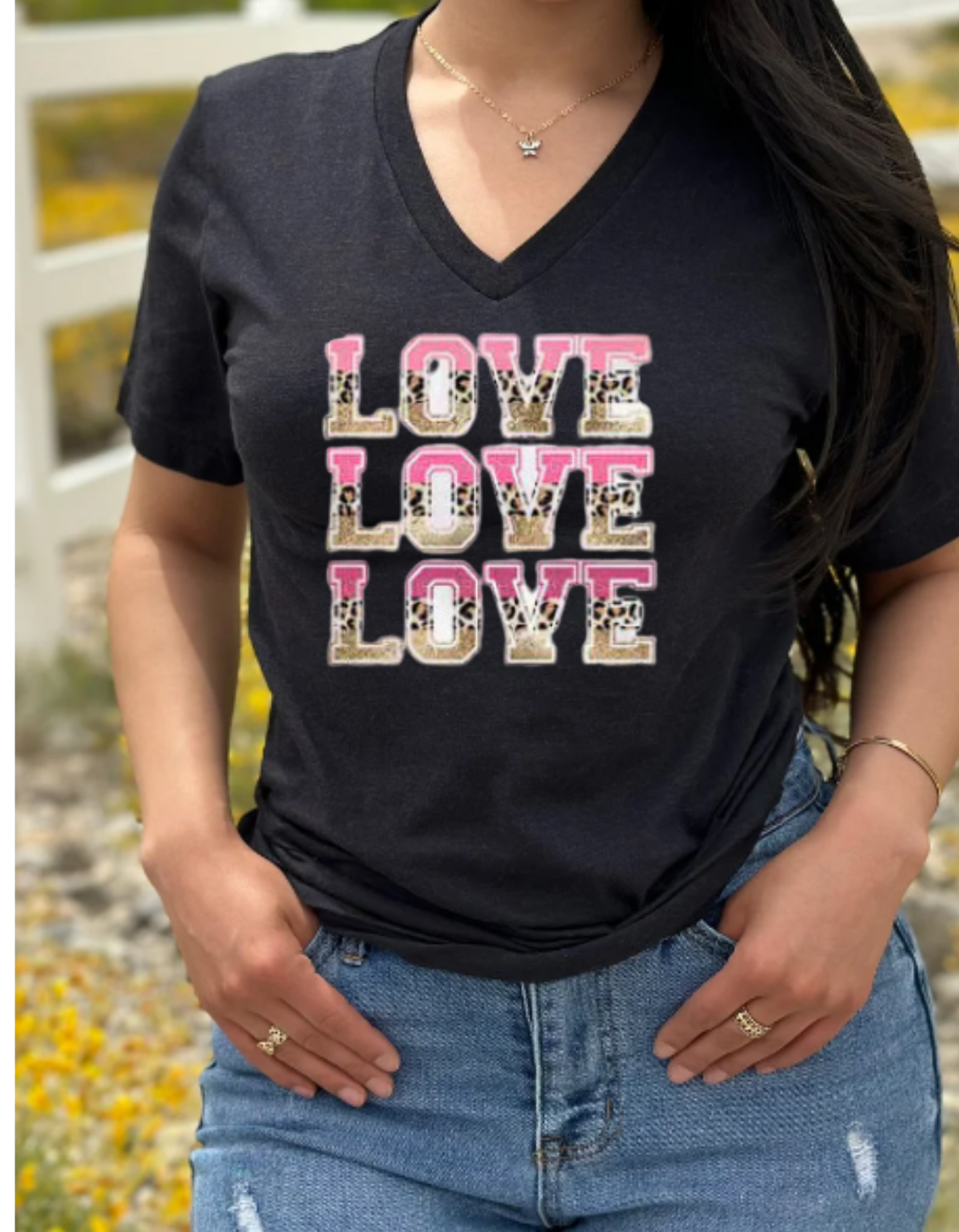 "Love, Love, Love" T-Shirt