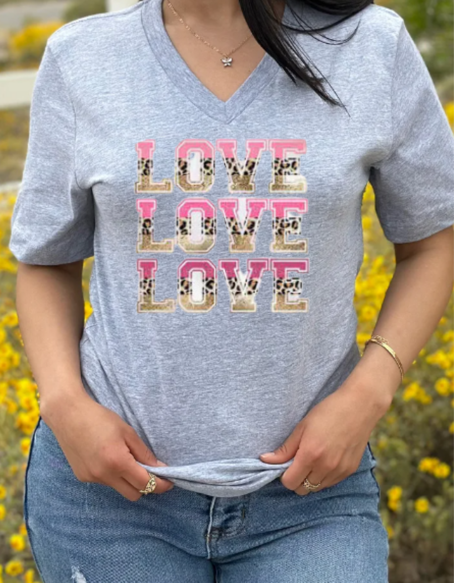 "Love, Love, Love" T-Shirt