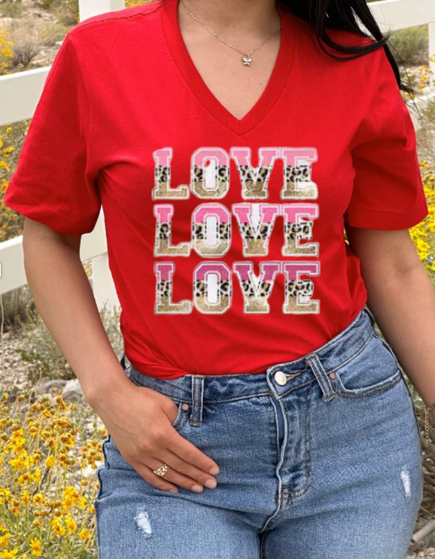 "Love, Love, Love" T-Shirt