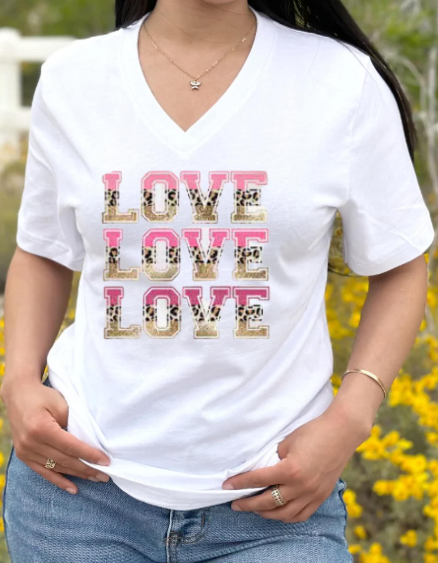 "Love, Love, Love" T-Shirt