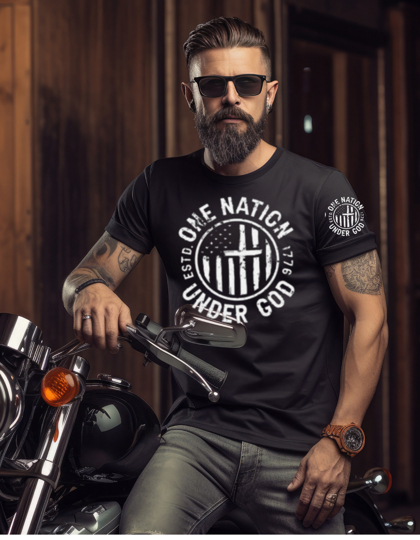 "One Nation Under God" T-shirt