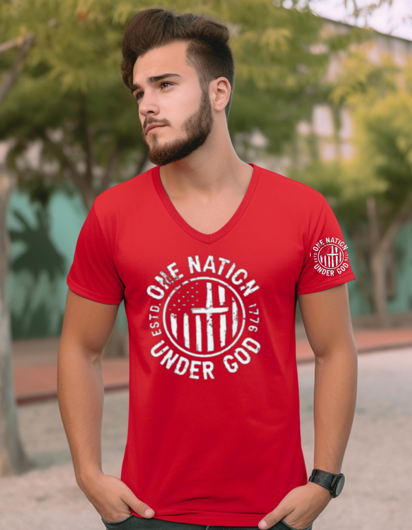 "One Nation Under God" T-shirt