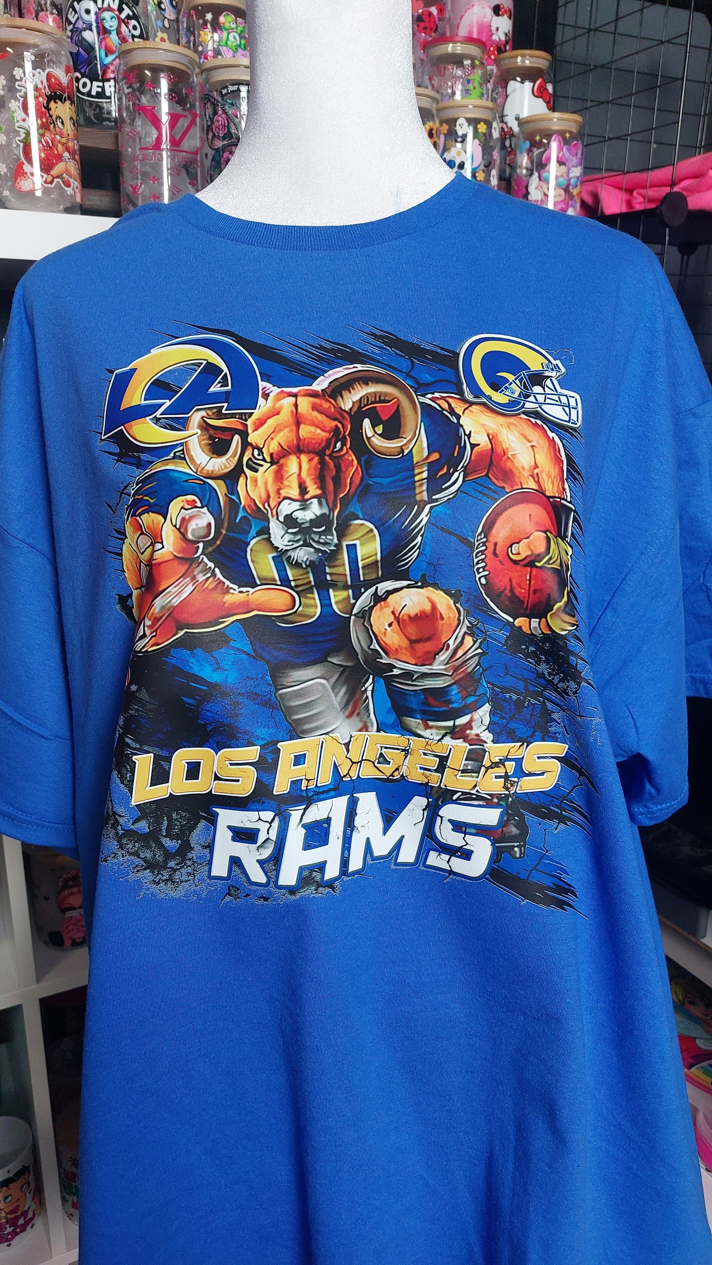 FOOTBALL  CREW-NECK T-SHIRT
