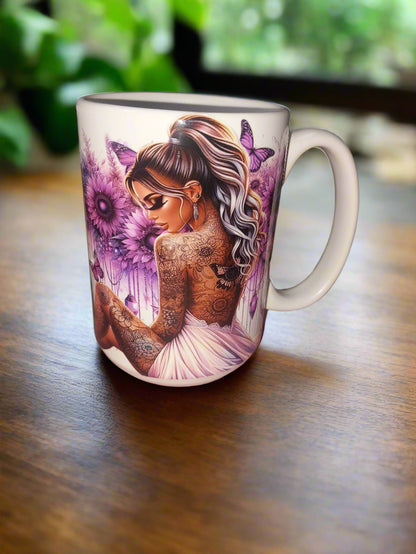 SHE OVERCAME EVERYTHING THAT WAS MEANT TO DESTROY HER 15oz Mug