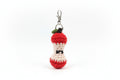 CROCHET  Apple  handmade keychain