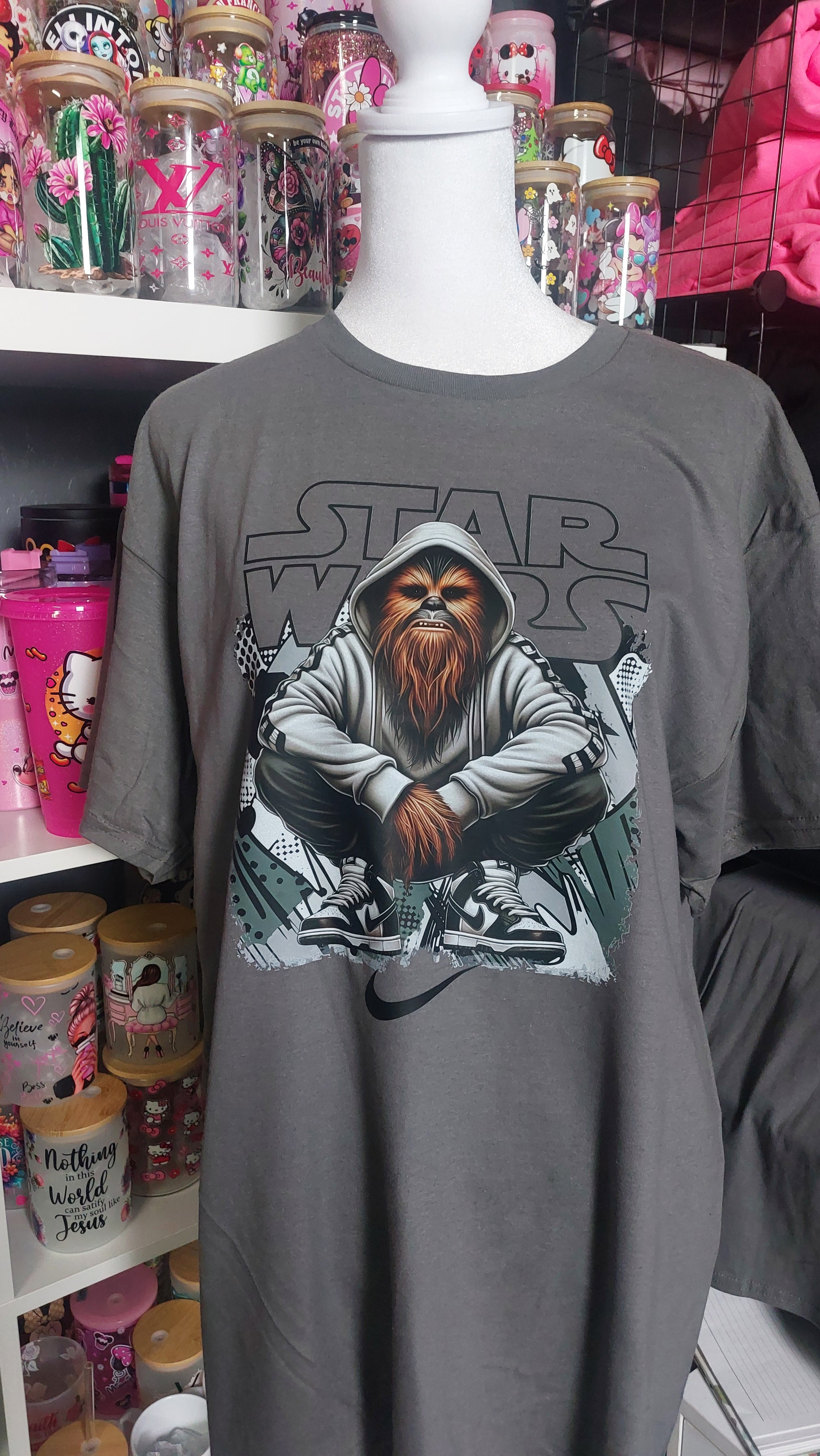 WARS  CREW NECK T-SHIRT #3986
