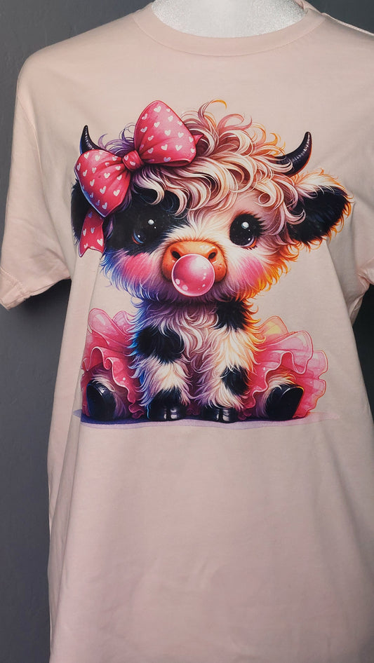 BABY COW CREW NECK T-SHIRT