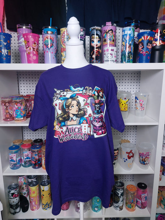 Alice  friends Crew neck t-shirt