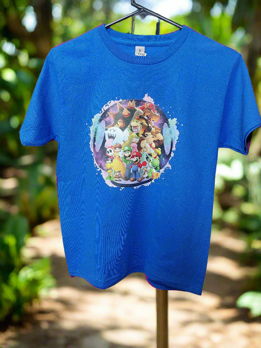 MARIO & FRIENDS YOUTH T-SHIRT