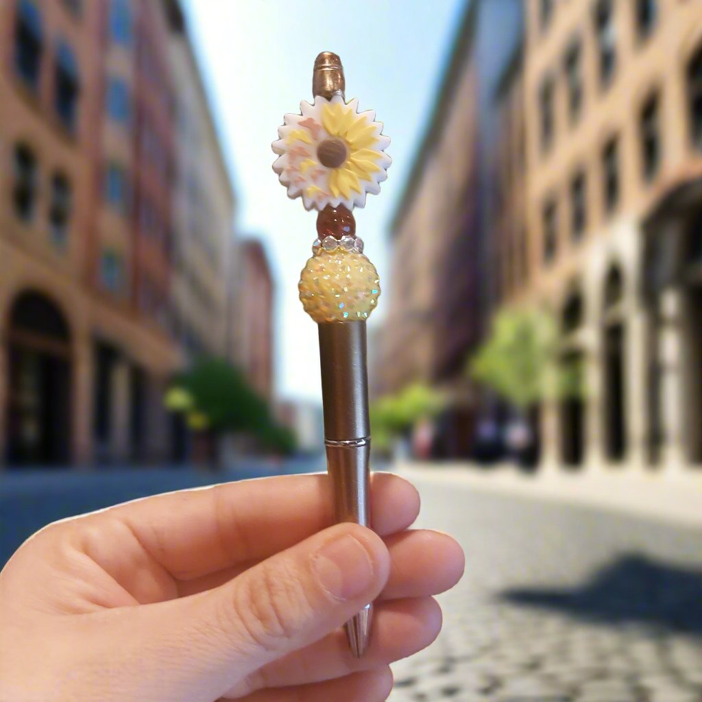 sunflower Bling Pen