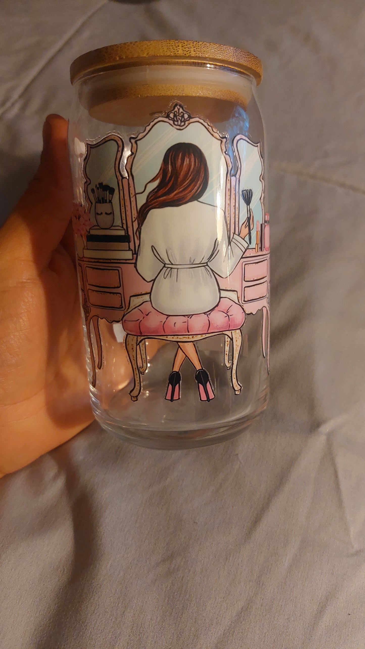 Glass Tumbler 12oz
